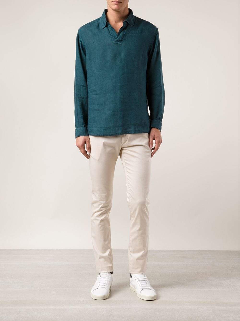 ORLEBAR BROWN-Ridley Linen Shirt-