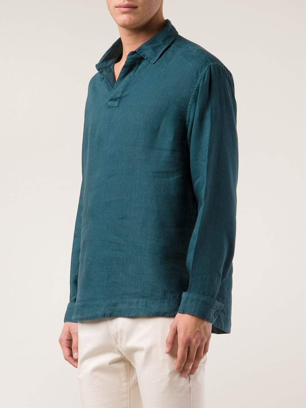 ORLEBAR BROWN-Ridley Linen Shirt-