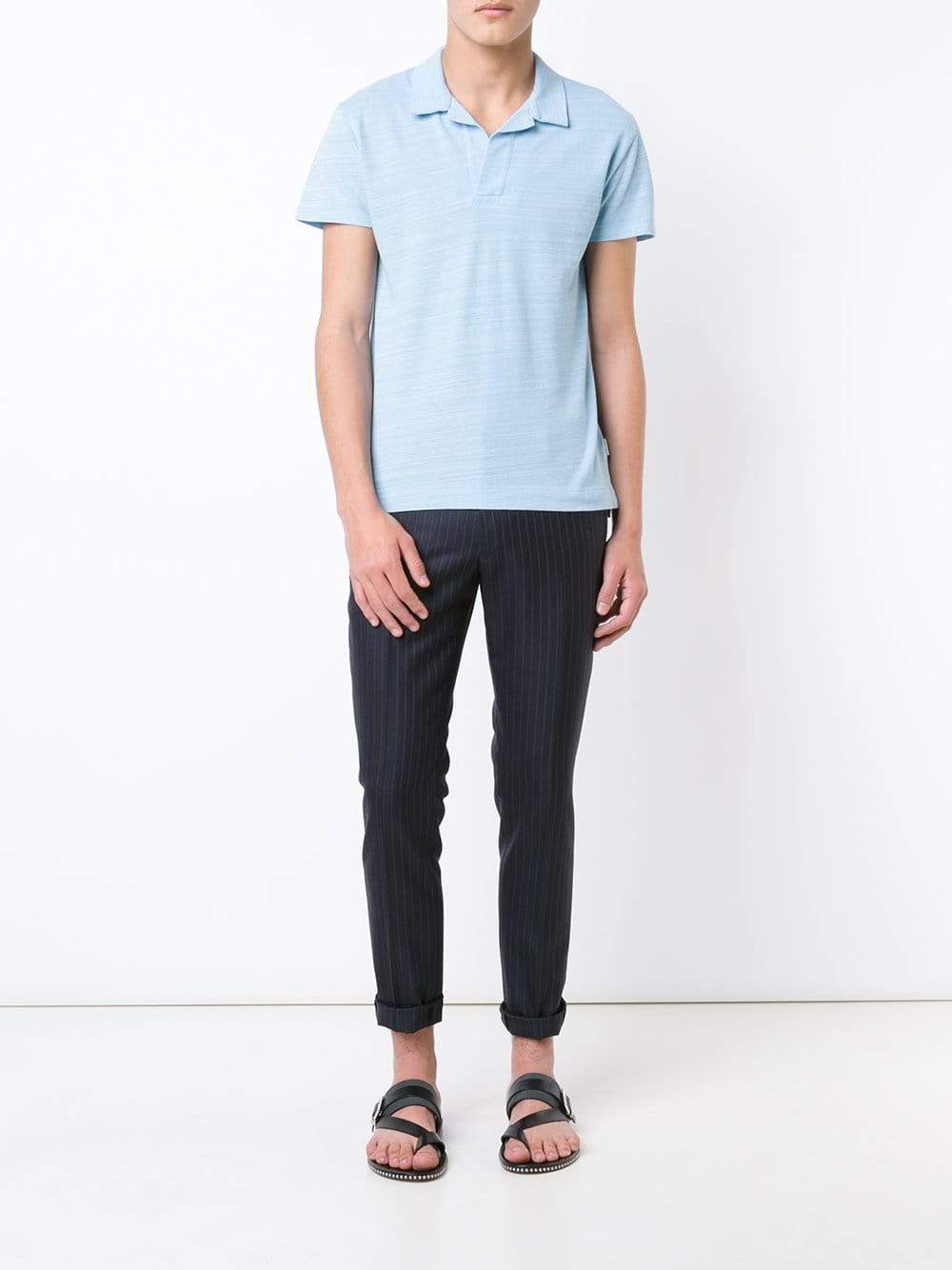 ORLEBAR BROWN-Felix Melange Pique Polo-
