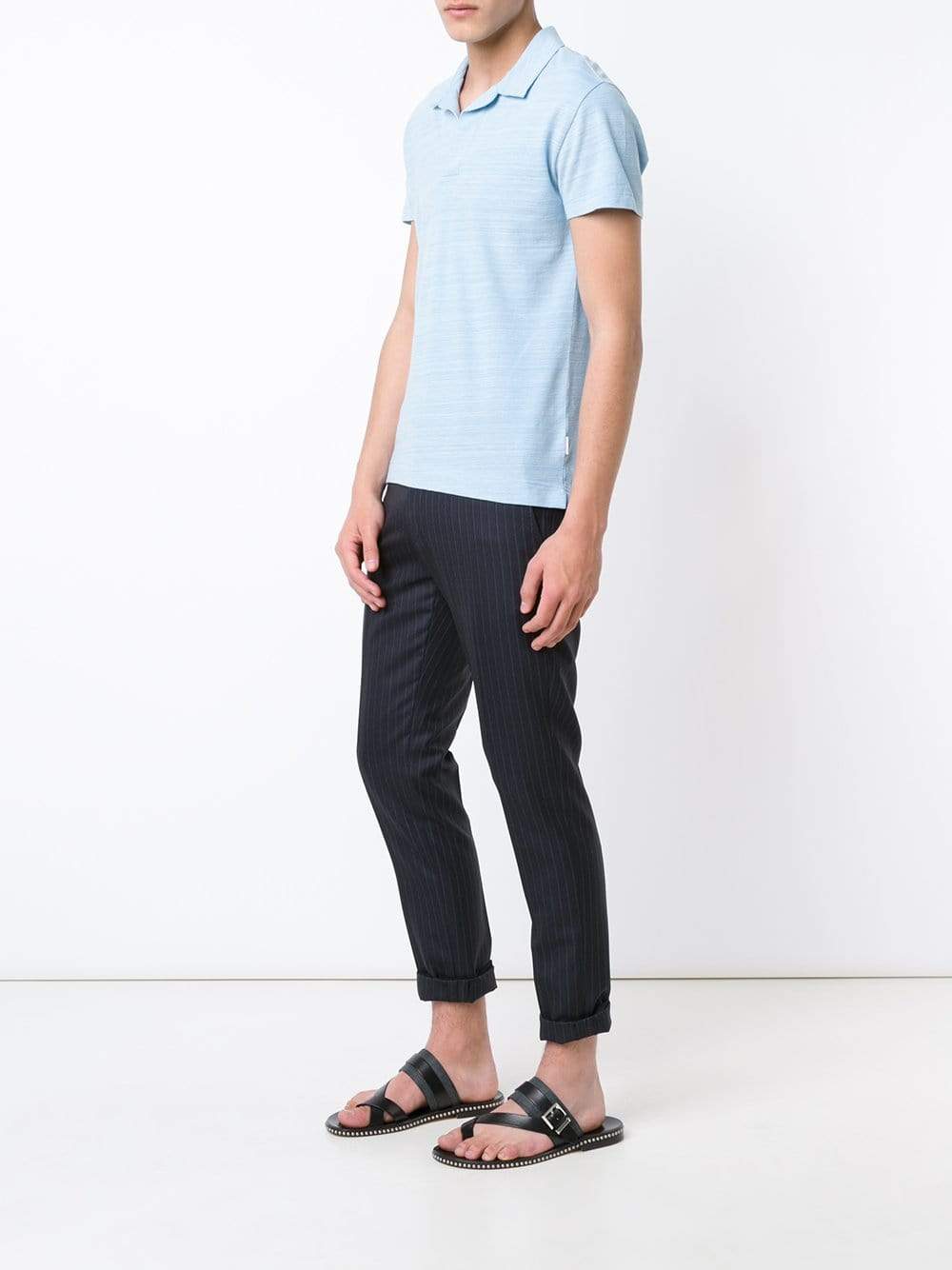 ORLEBAR BROWN-Felix Melange Pique Polo-