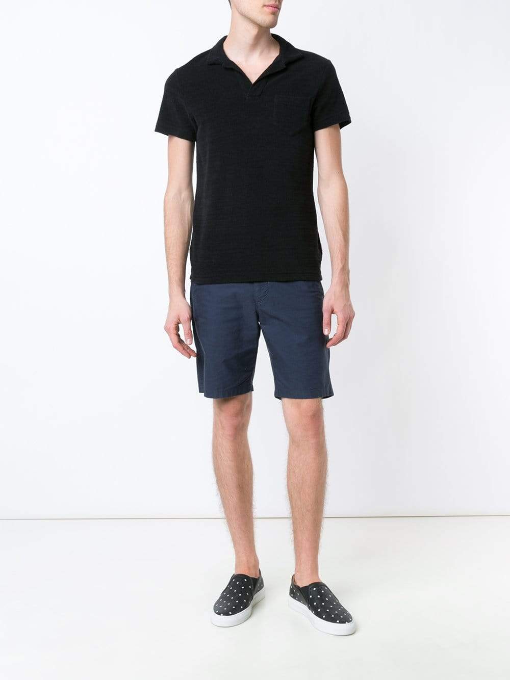 ORLEBAR BROWN-Towelling Terry Polo-