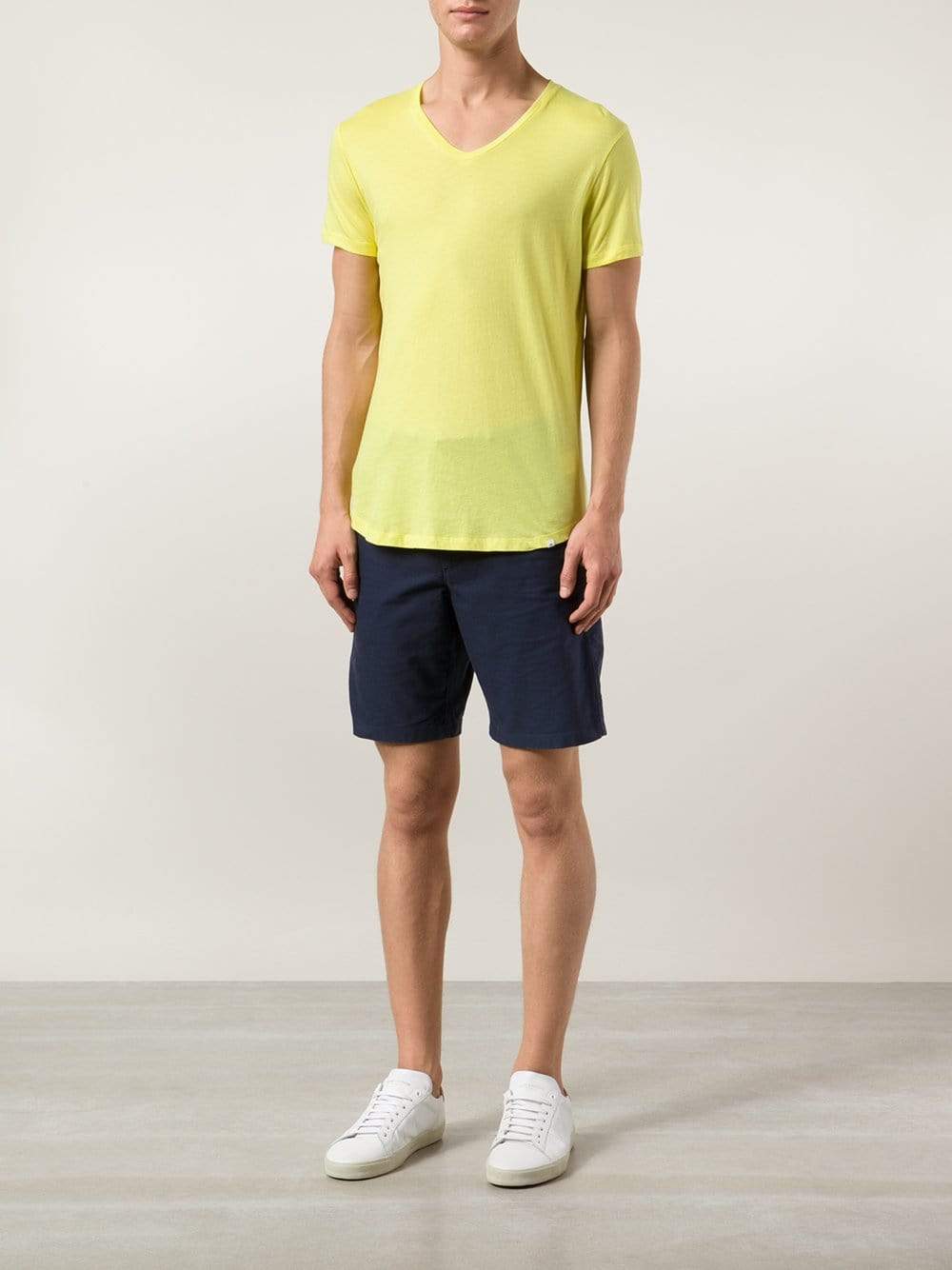 ORLEBAR BROWN-Bobby V-Neck Tee-