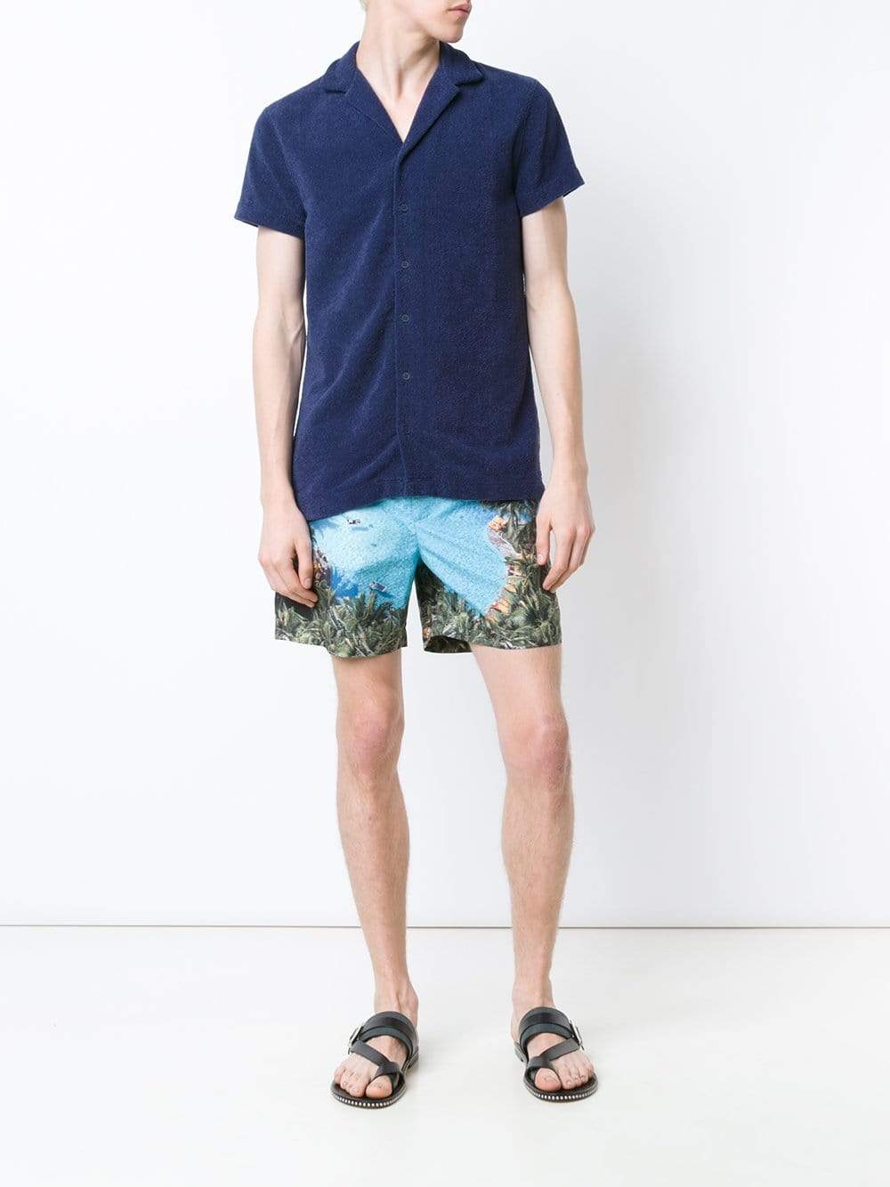ORLEBAR BROWN-Travis Towelling Shirt-
