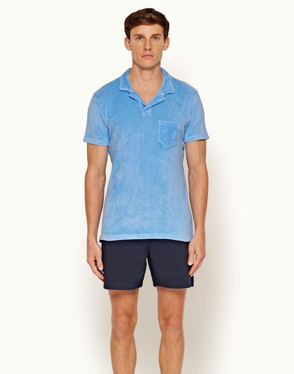 ORLEBAR BROWN-Towelling Terry Polo-