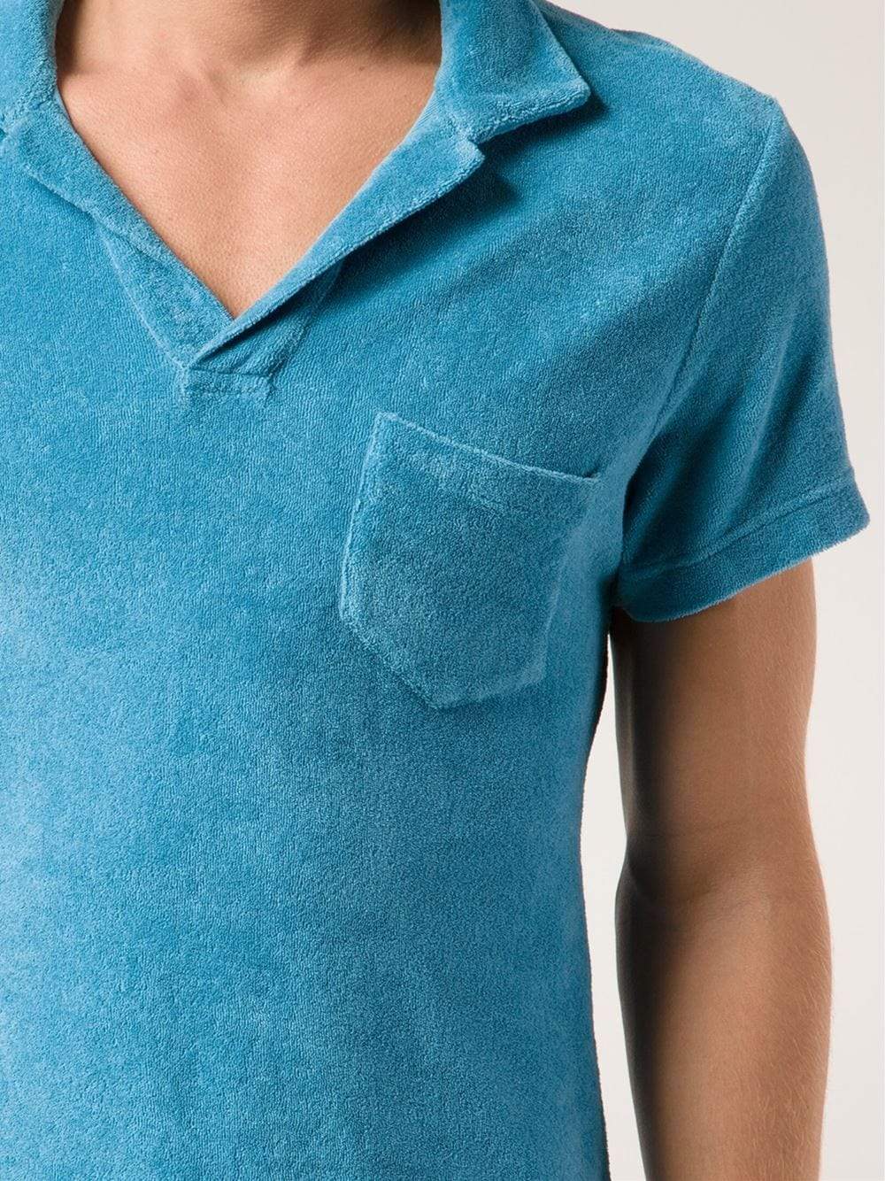 ORLEBAR BROWN-Terry Towelling Polo-