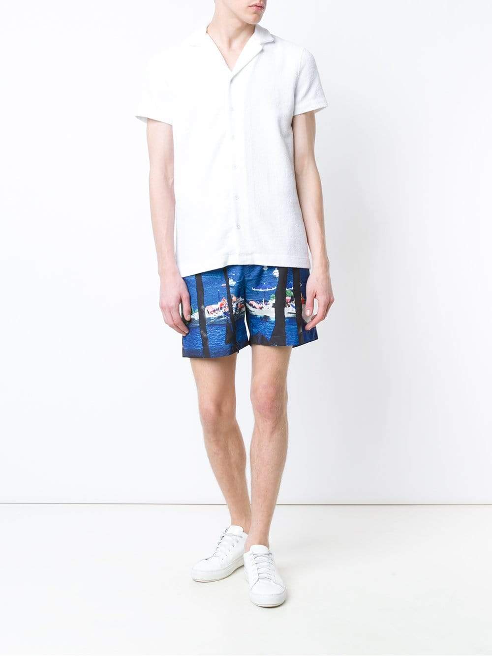 ORLEBAR BROWN-Travis Towelling Shirt-
