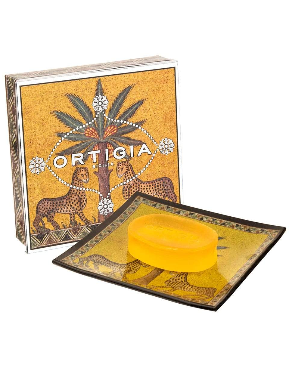 ORTIGIA-Zagara Glass Plate & Soap-ZAGARA