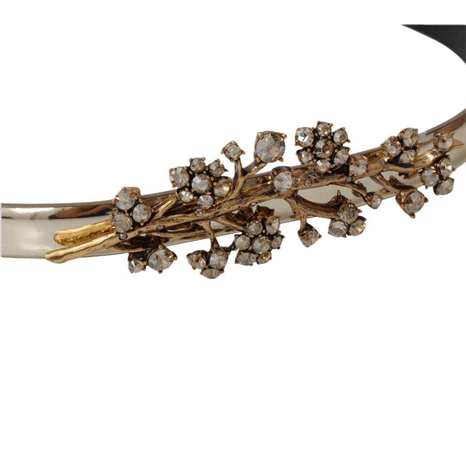 OSCAR DE LA RENTA-Floral Branch Belt-