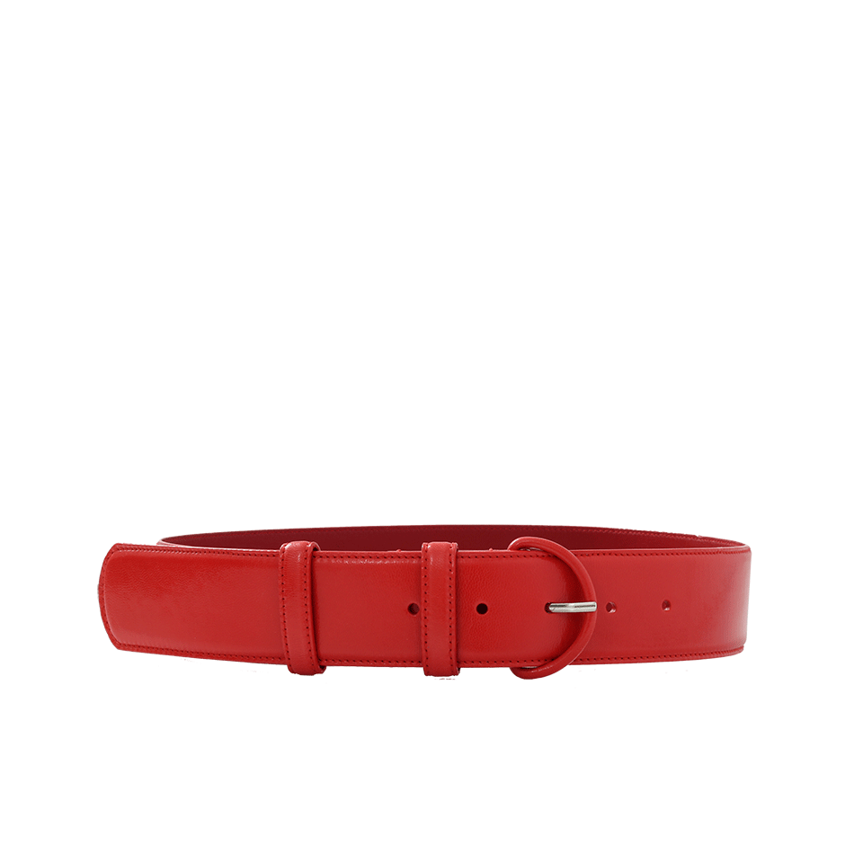 OSCAR DE LA RENTA-Wide Leather Belt-