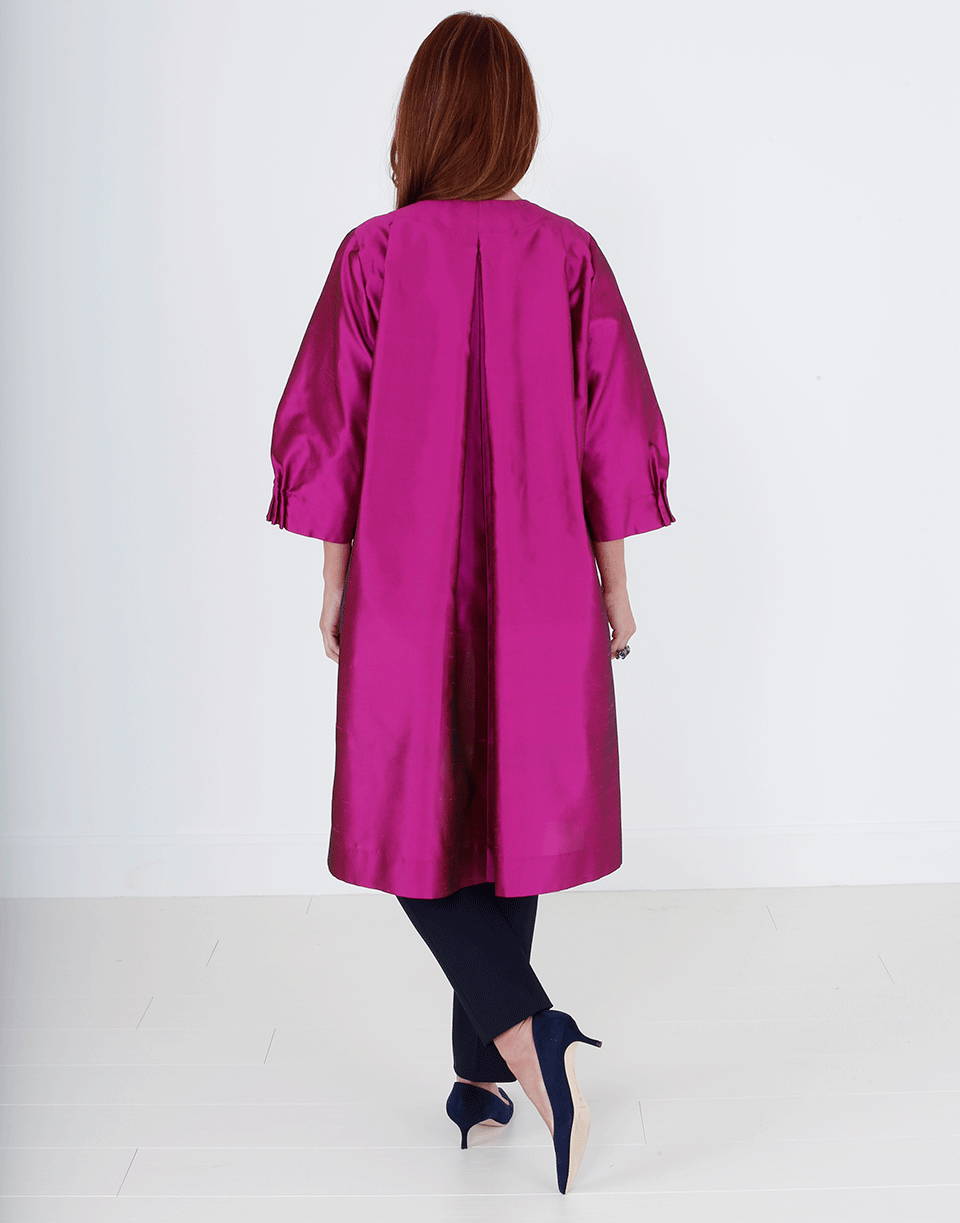OSCAR DE LA RENTA-Open Front Coat-
