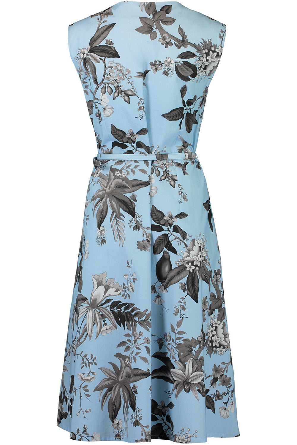 OSCAR DE LA RENTA-Button Front Fauna Dress-
