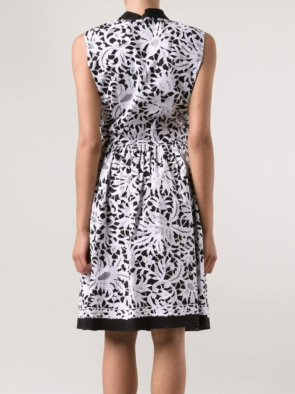 OSCAR DE LA RENTA-Cotton Dress-