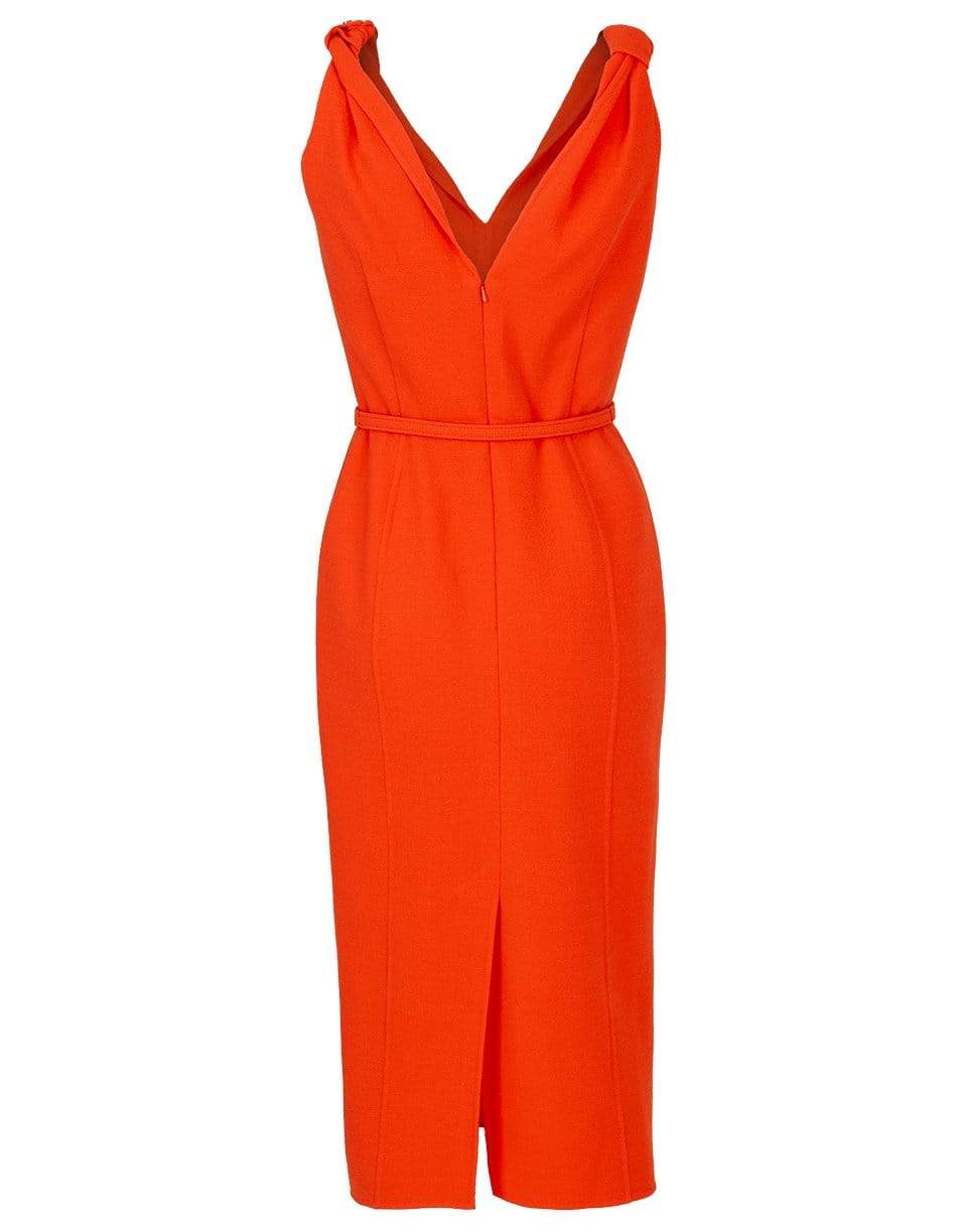 OSCAR DE LA RENTA-Twist Strap Slim Dress-