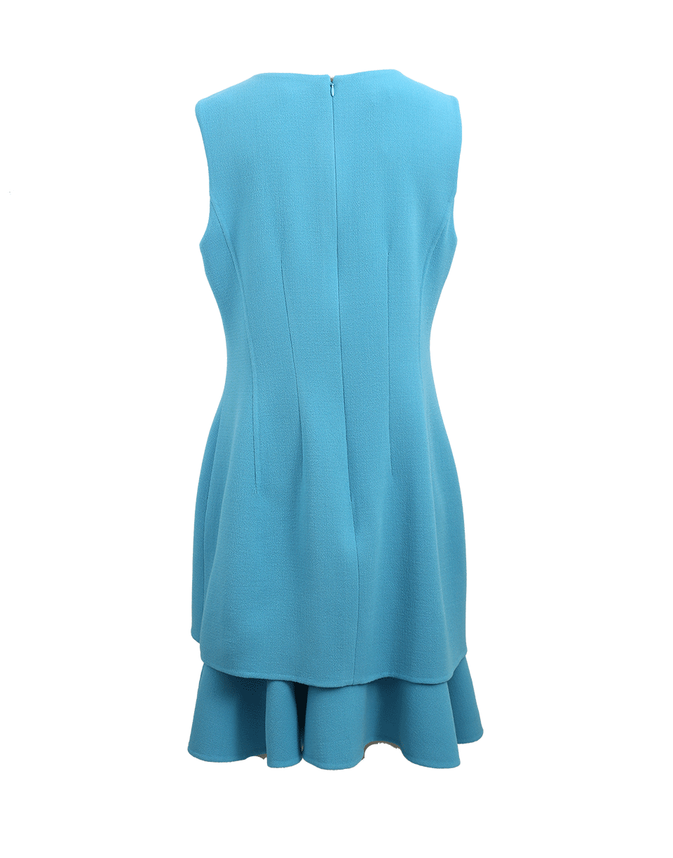 OSCAR DE LA RENTA-Flounce Bottom Dress-