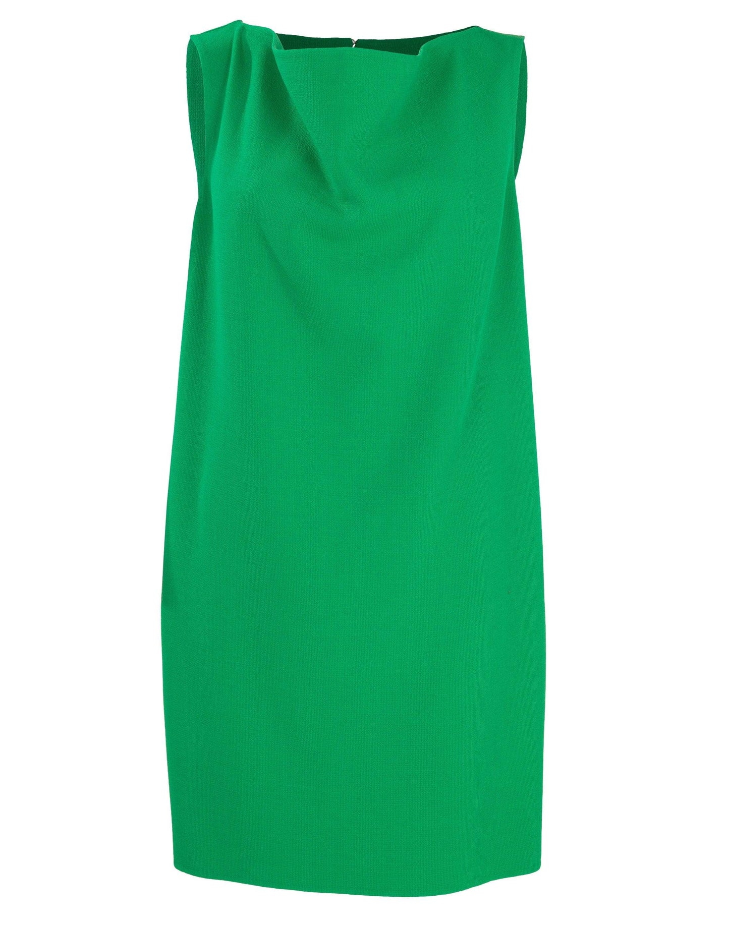 OSCAR DE LA RENTA-Cowl Neck Shift Dress-