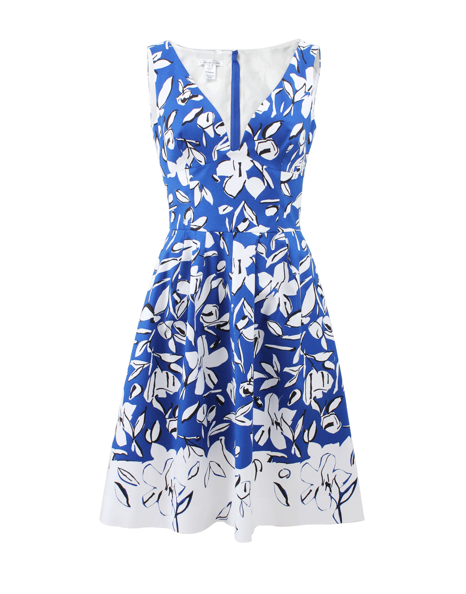 OSCAR DE LA RENTA-Canvas Dress-