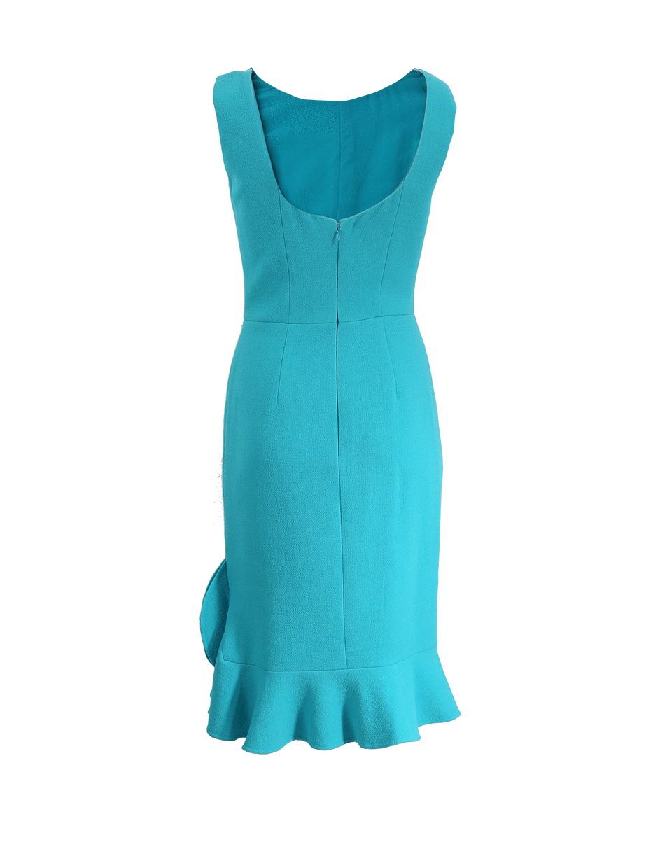 OSCAR DE LA RENTA-Flounce Bottom Dress-