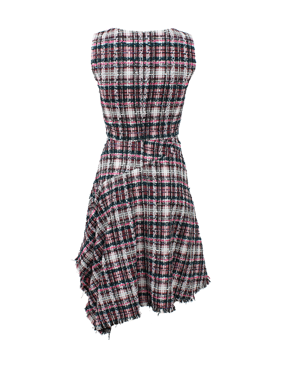OSCAR DE LA RENTA-Jewel Neck Dress With Belt-