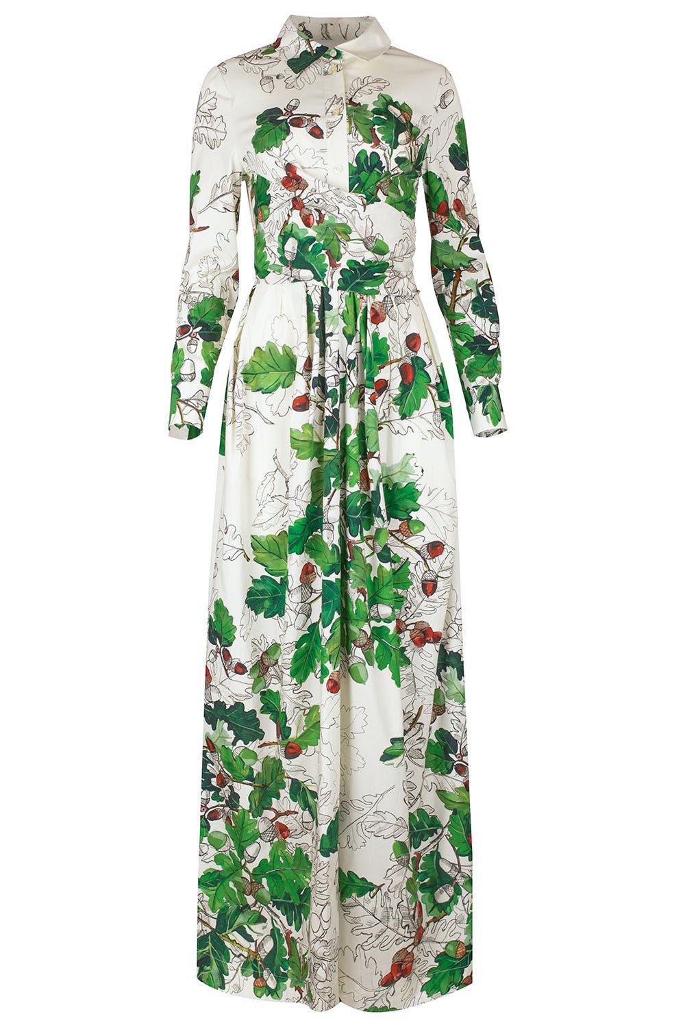 OSCAR DE LA RENTA-Unfinished Acorn Dress-