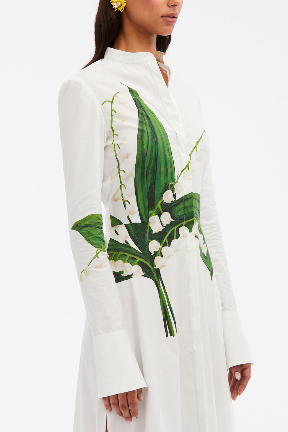 OSCAR DE LA RENTA-Lily Of The Valley Caftan-