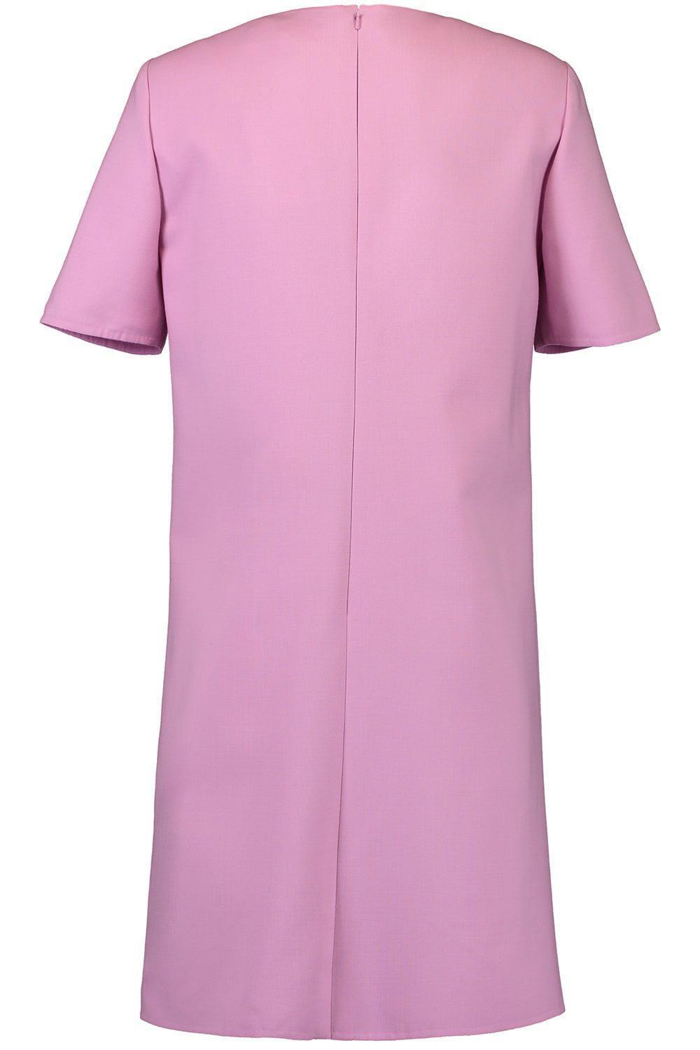 OSCAR DE LA RENTA-Painted Poppies Shift Dress - Lupine-