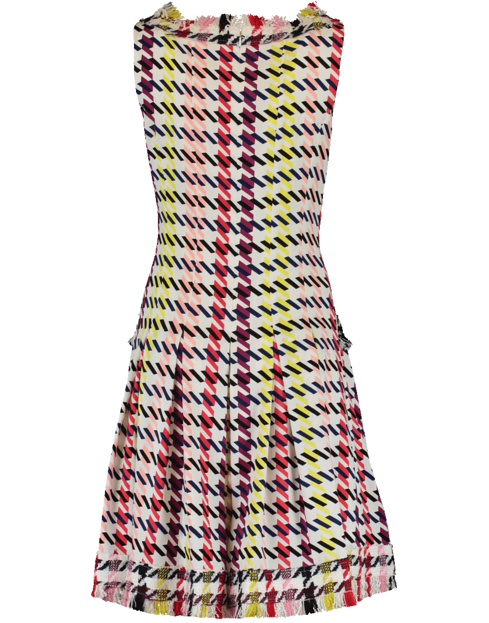 OSCAR DE LA RENTA-Tweed Dress-