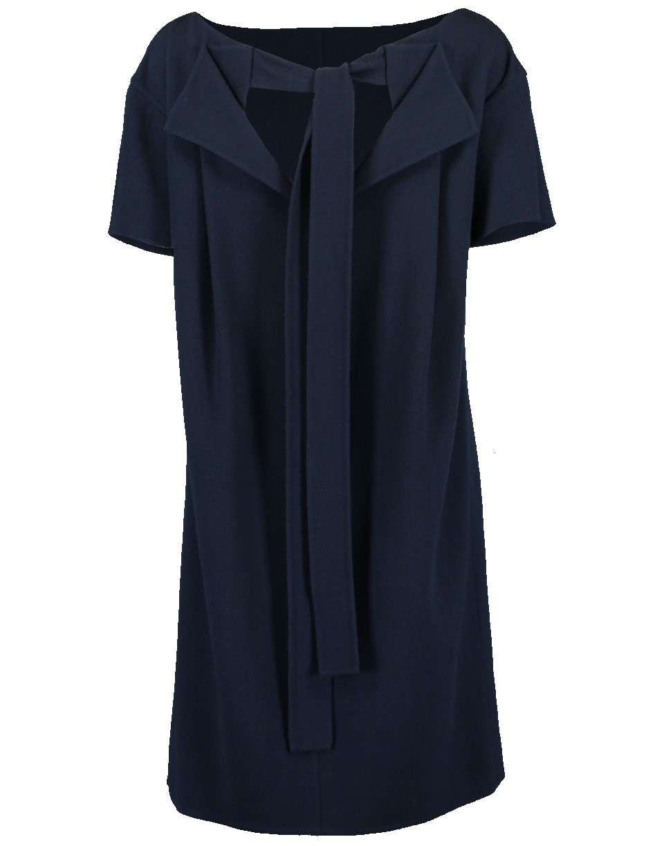 OSCAR DE LA RENTA-Tie Back Dress-