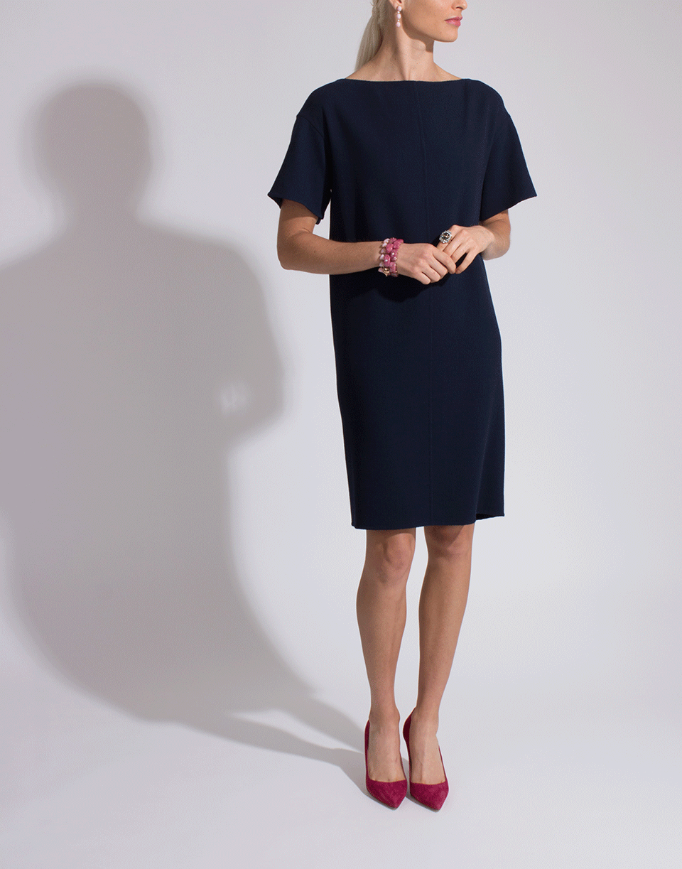 OSCAR DE LA RENTA-Tie Back Dress-
