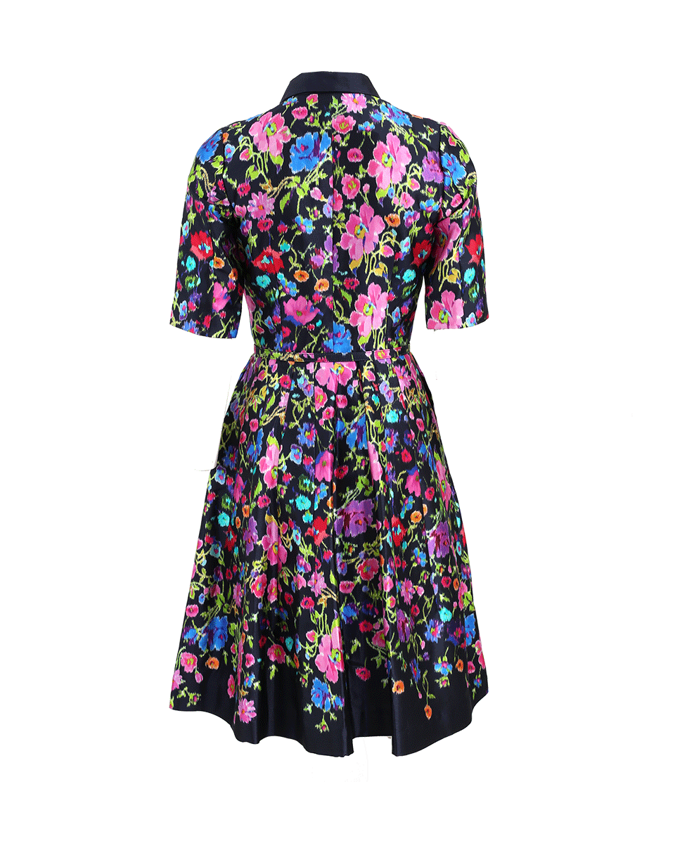 OSCAR DE LA RENTA-Mikado Shirt Dress-