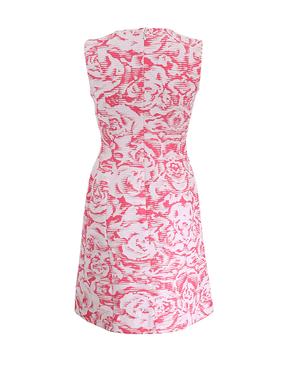 OSCAR DE LA RENTA-Ribbon Bottom Dress-