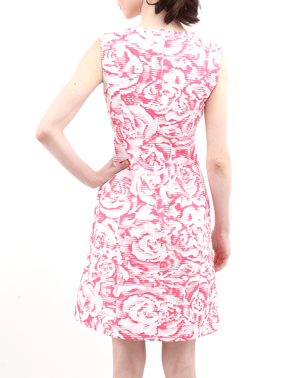 OSCAR DE LA RENTA-Ribbon Bottom Dress-