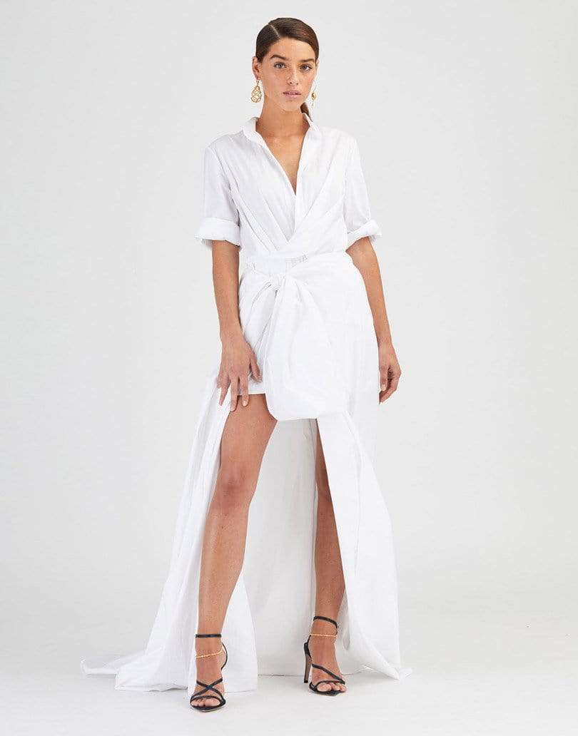 OSCAR DE LA RENTA-Shirt Dress Romper-