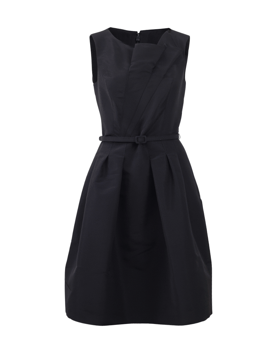 OSCAR DE LA RENTA-Draped Bodice Gown-