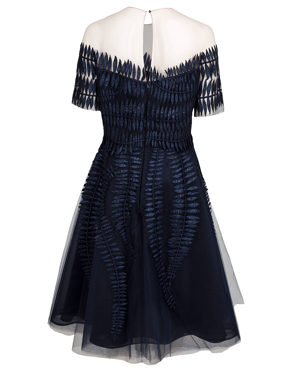 OSCAR DE LA RENTA-Cocktail Dress-BLK/NVY