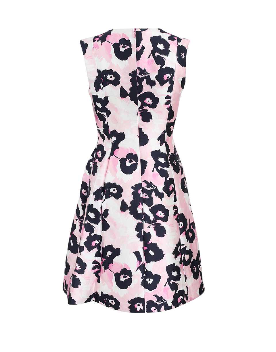 OSCAR DE LA RENTA-Floral Dress-