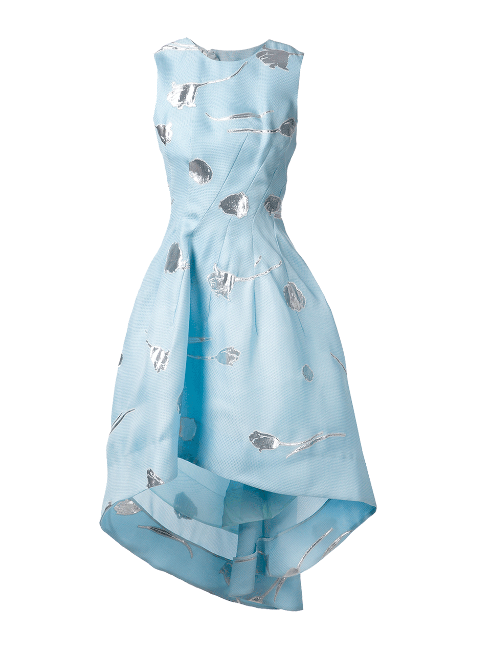 OSCAR DE LA RENTA-Tulip Jacquard Dress-WEDGEWD