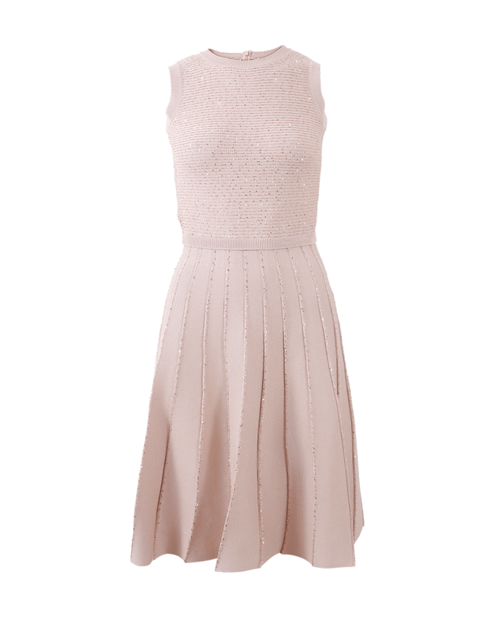 OSCAR DE LA RENTA-Pleated Dress-
