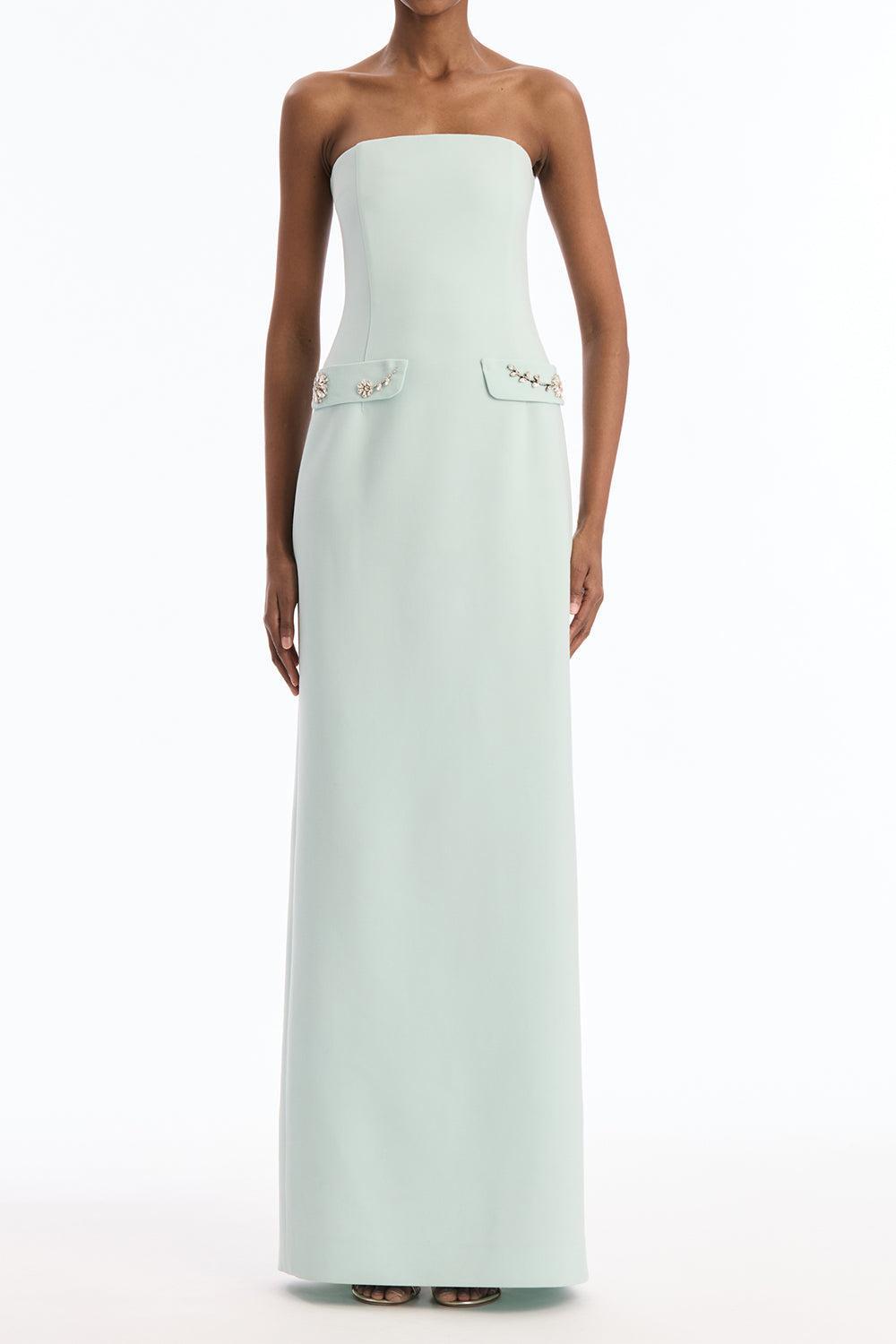 Crystal Floral Embroidered Column Gown-BLUE-6-CLOTHINGDRESSGOWN-OSCAR DE LA RENTA