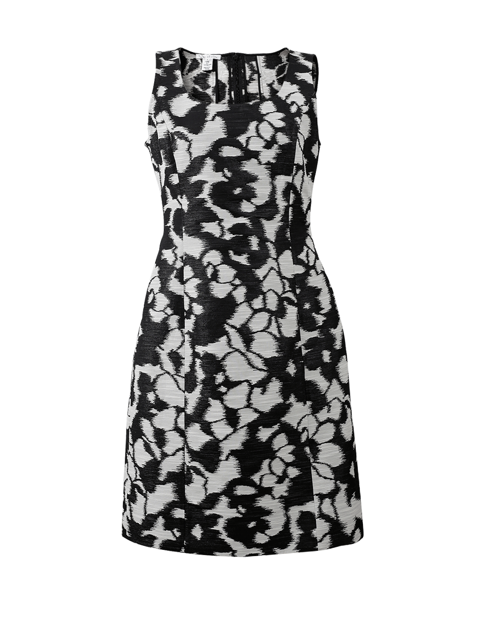 OSCAR DE LA RENTA-Floral Slim Dress-