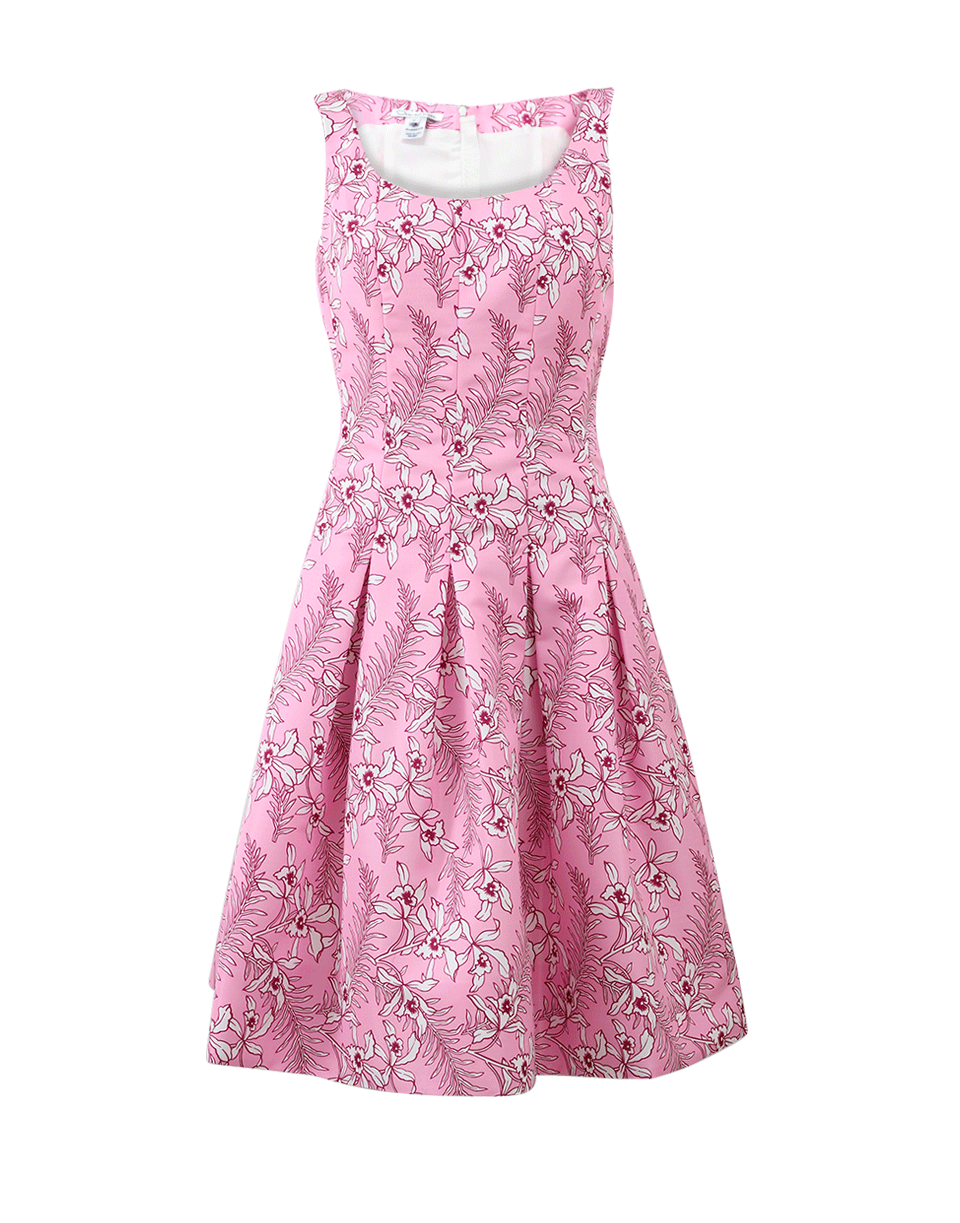 OSCAR DE LA RENTA-Graphic Jasmine Dress-