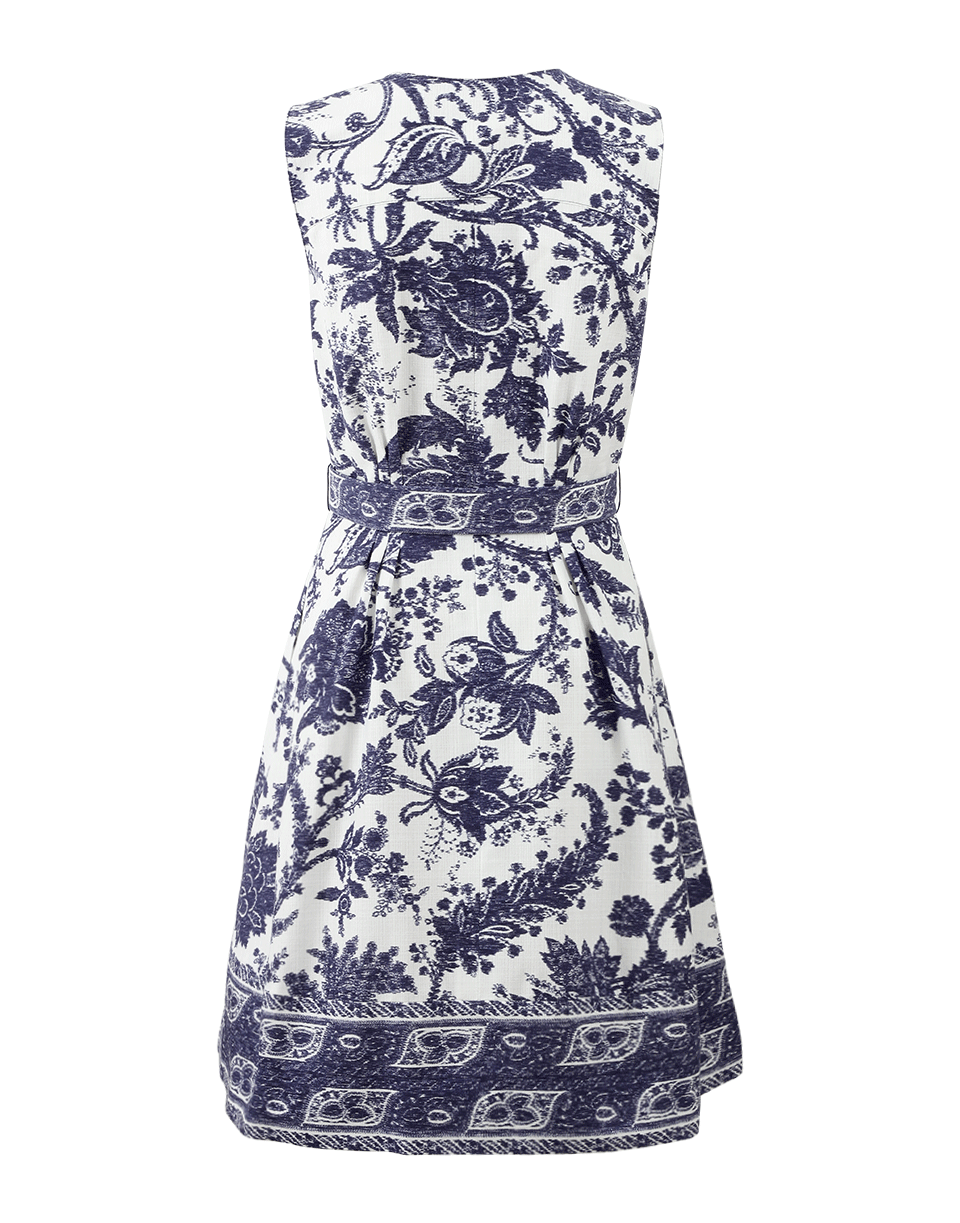 OSCAR DE LA RENTA-Button Front Dress-