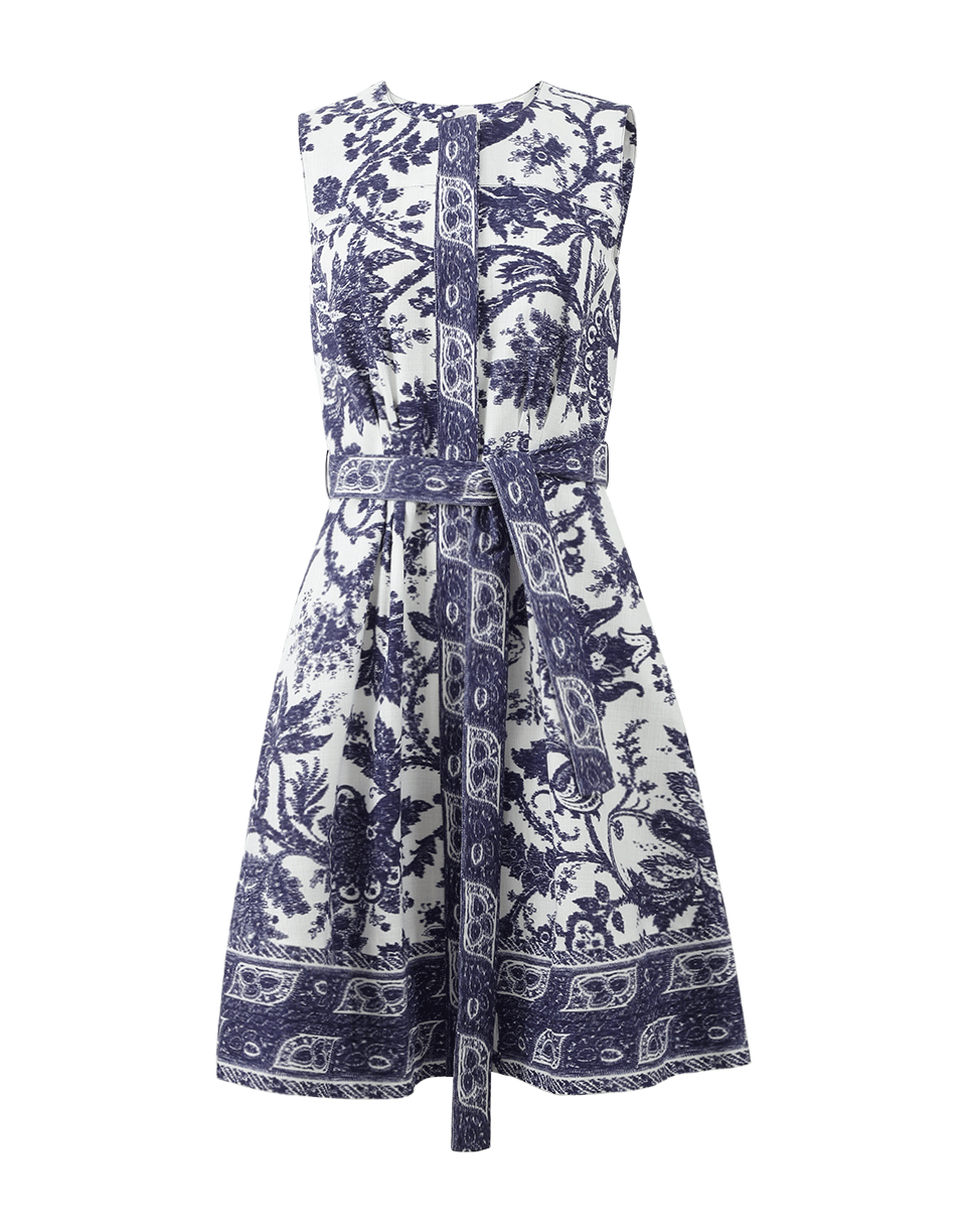 OSCAR DE LA RENTA-Button Front Dress-