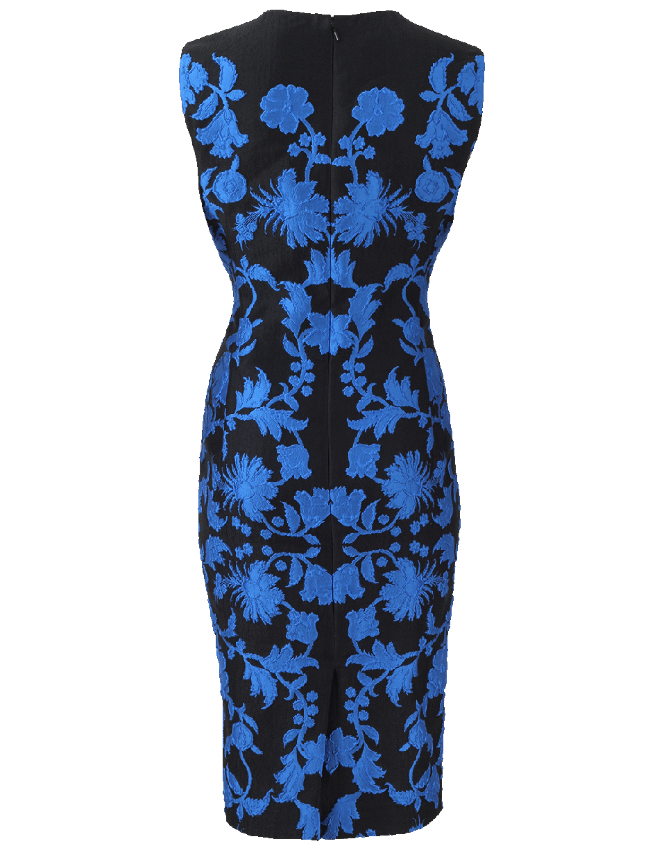 OSCAR DE LA RENTA-Cloque Slim Dress-