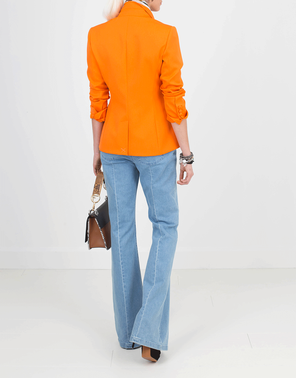OSCAR DE LA RENTA-One Button Blazer-