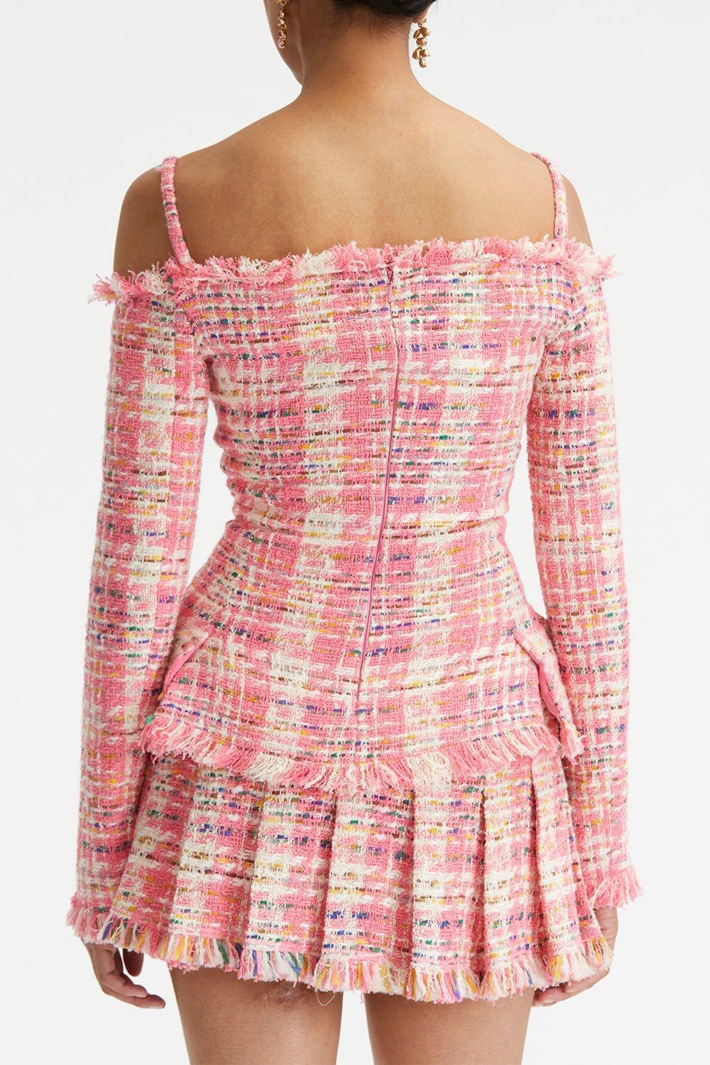 OSCAR DE LA RENTA-Off The Shoulder Jacket-