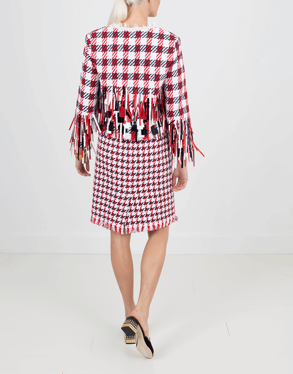 OSCAR DE LA RENTA-Tweed Jacket-