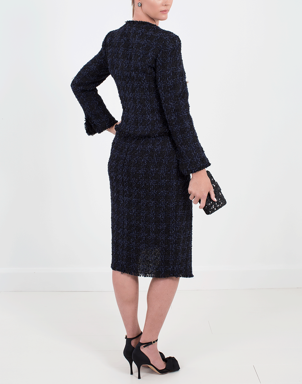 OSCAR DE LA RENTA-Tweed Jacket-