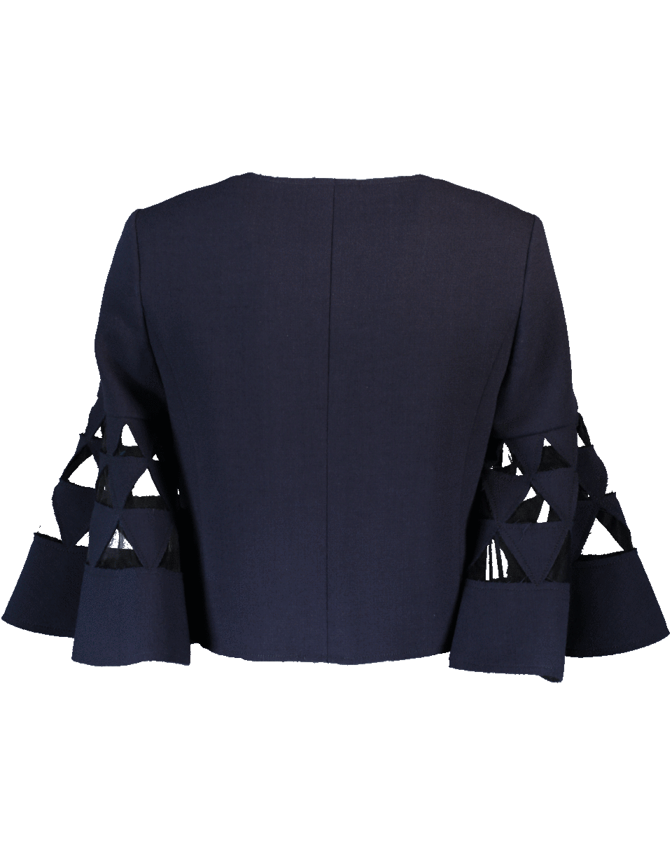OSCAR DE LA RENTA-Zip Up Jacket-