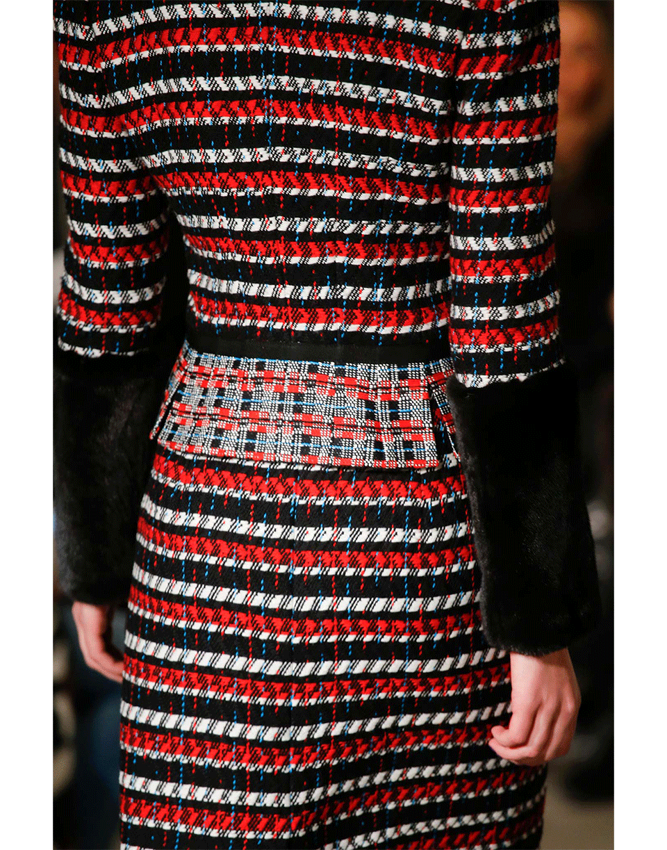 OSCAR DE LA RENTA-Tweed Jacket-
