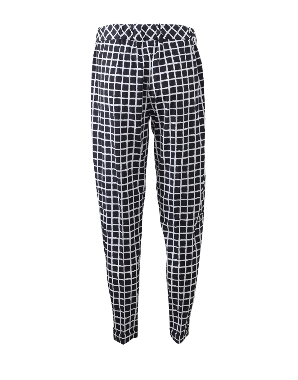 OSCAR DE LA RENTA-Window Pane Pant-